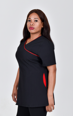 Load image into Gallery viewer, Accent Tunic- CONTRAST POCKET