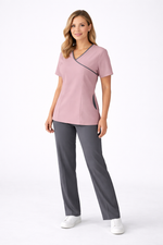 Load image into Gallery viewer, Accent Tunic- CONTRAST POCKET