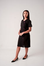 Load image into Gallery viewer, Line Button Dress