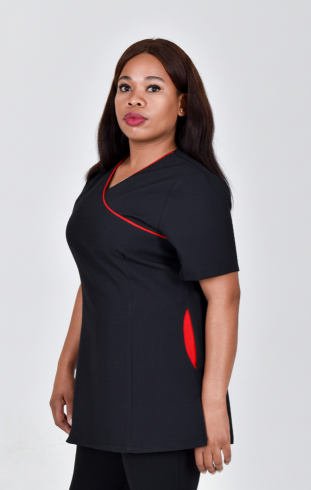 Accent Tunic- CONTRAST POCKET