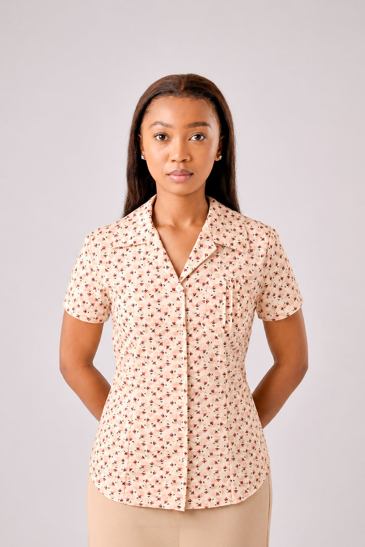 The Mira Blouse- PRINT