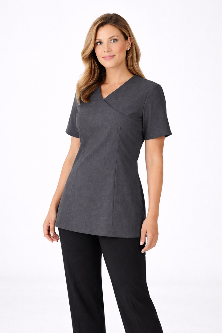 Accent Tunic- CONTRAST POCKET