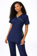 Load image into Gallery viewer, Accent Tunic- CONTRAST POCKET