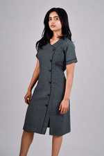 Load image into Gallery viewer, Line Button Dress