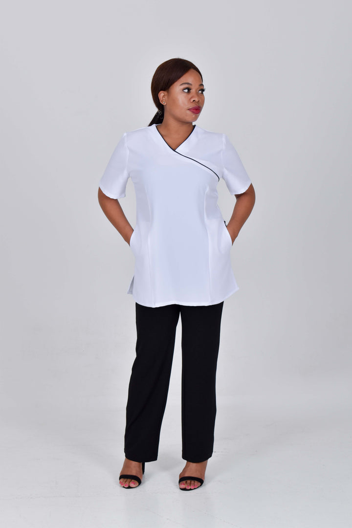 Accent Tunic- CONTRAST POCKET