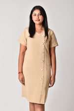 Load image into Gallery viewer, Line Button Dress
