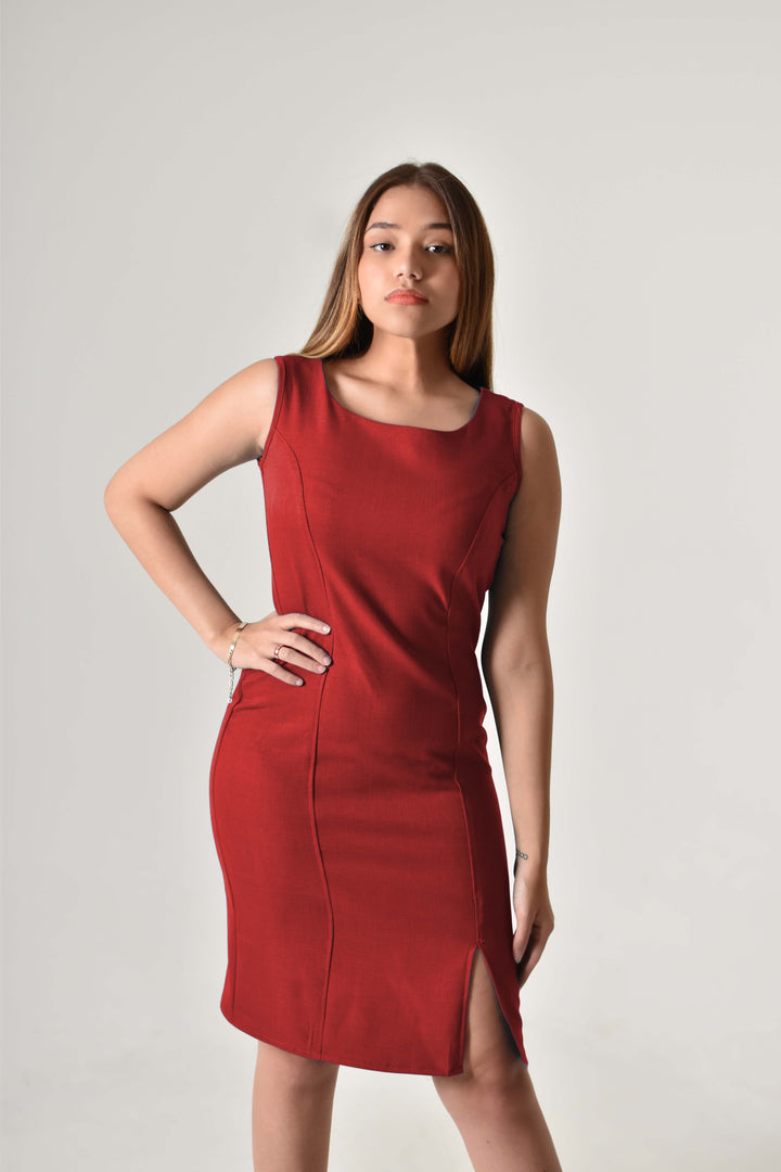 Sheath Sleeveless Dress