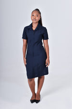 Load image into Gallery viewer, Utility Shift Dress- FRONT ZIP