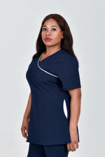 Load image into Gallery viewer, Accent Tunic- CONTRAST POCKET