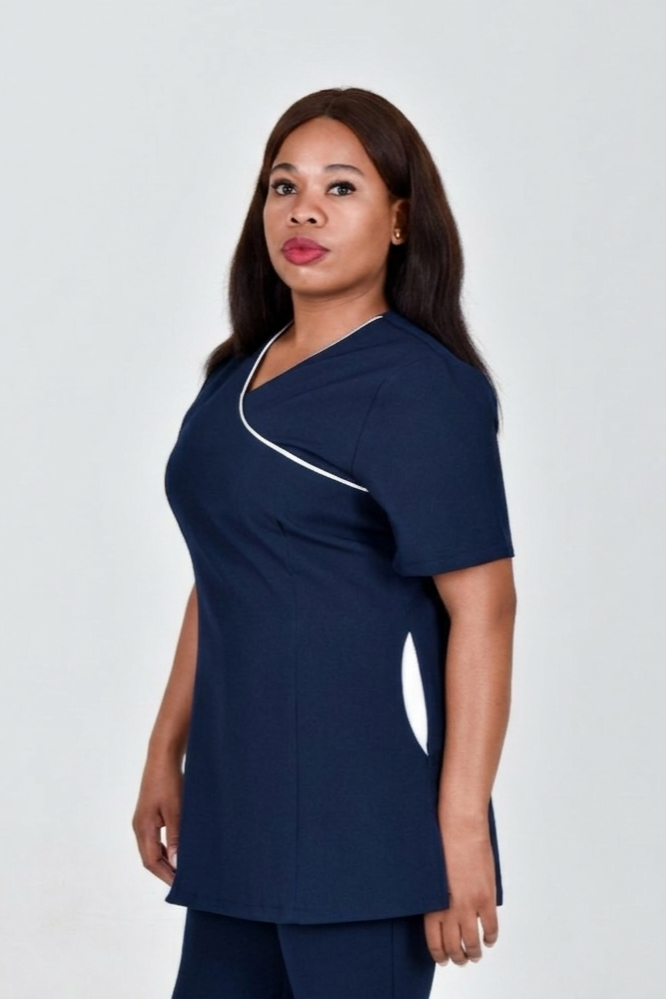 Accent Tunic- CONTRAST POCKET